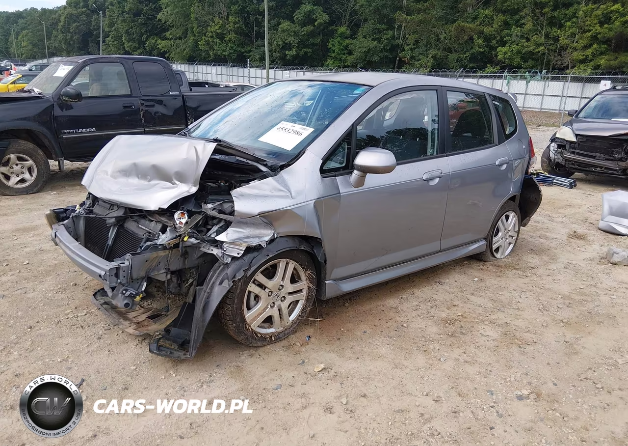 2008 Honda Fit Sport VIN:JHMGD38628S006085 - 2