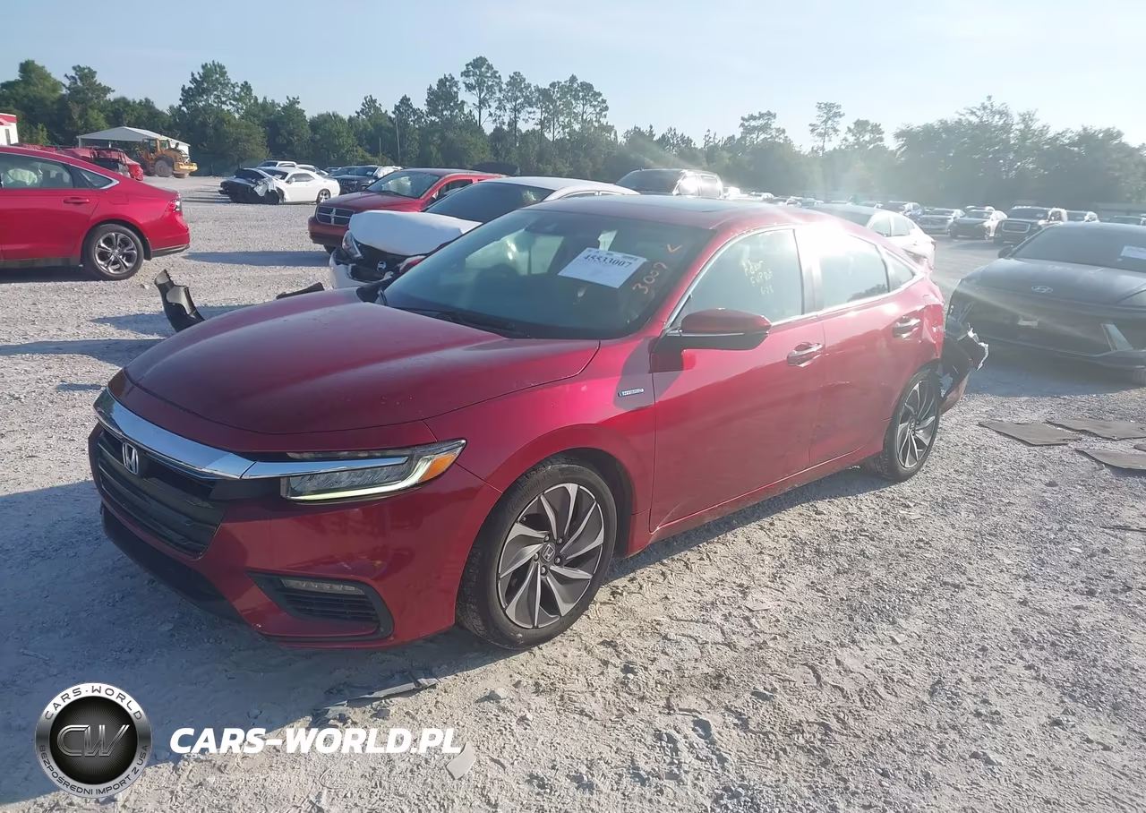 2022 Honda Insight Touring VIN:19XZE4F94NE008865 - 2