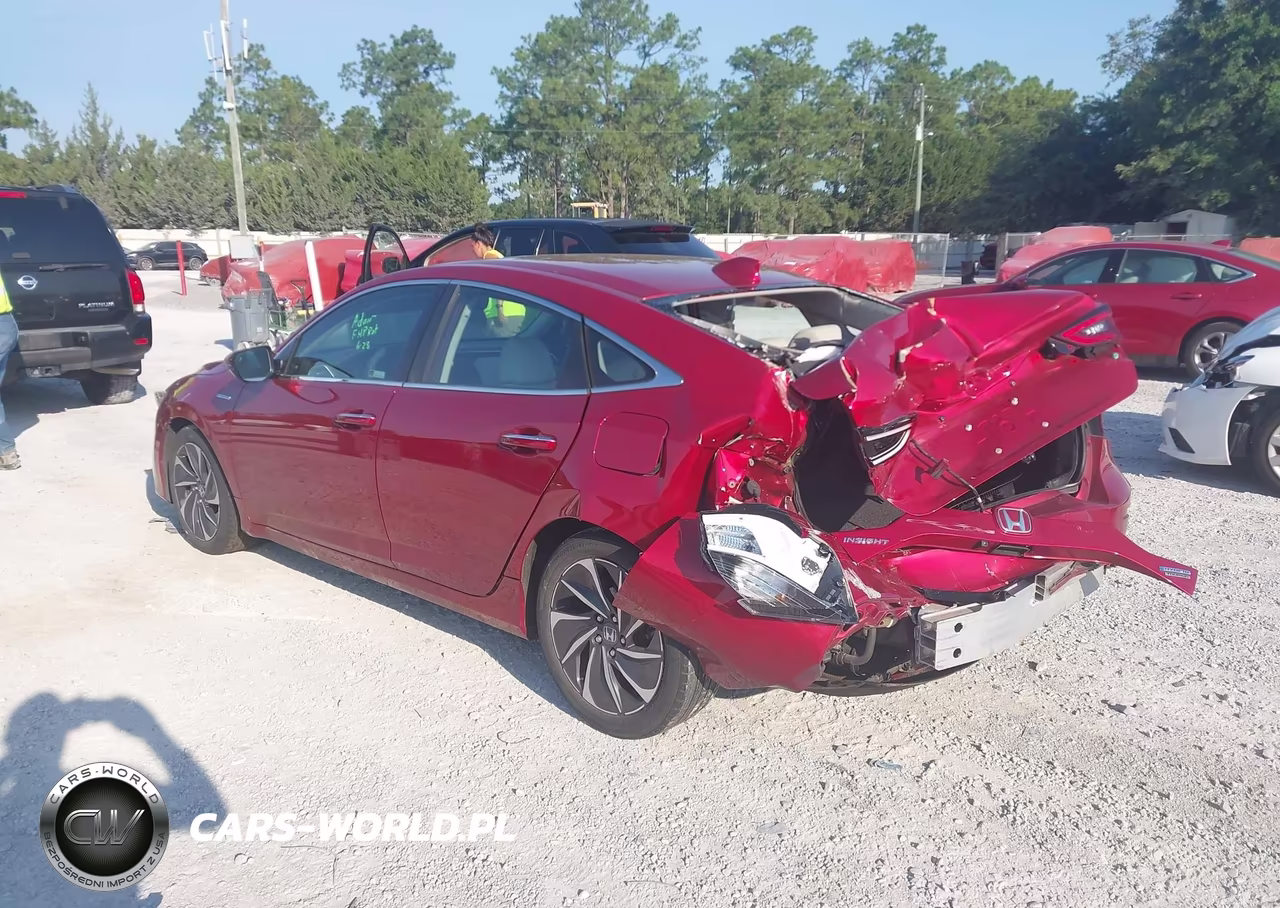 2022 Honda Insight Touring VIN:19XZE4F94NE008865 - 3