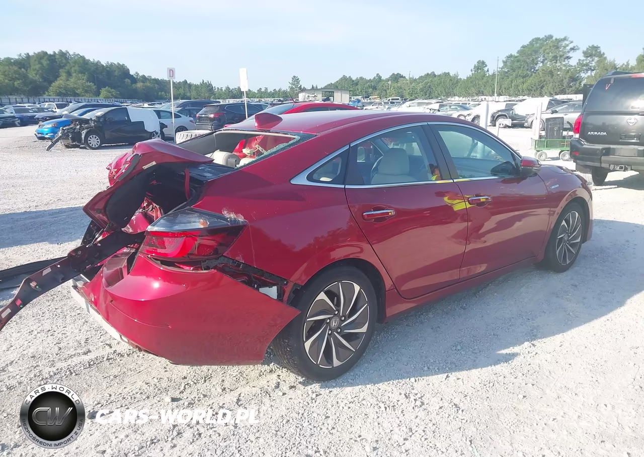 2022 Honda Insight Touring VIN:19XZE4F94NE008865 - 4