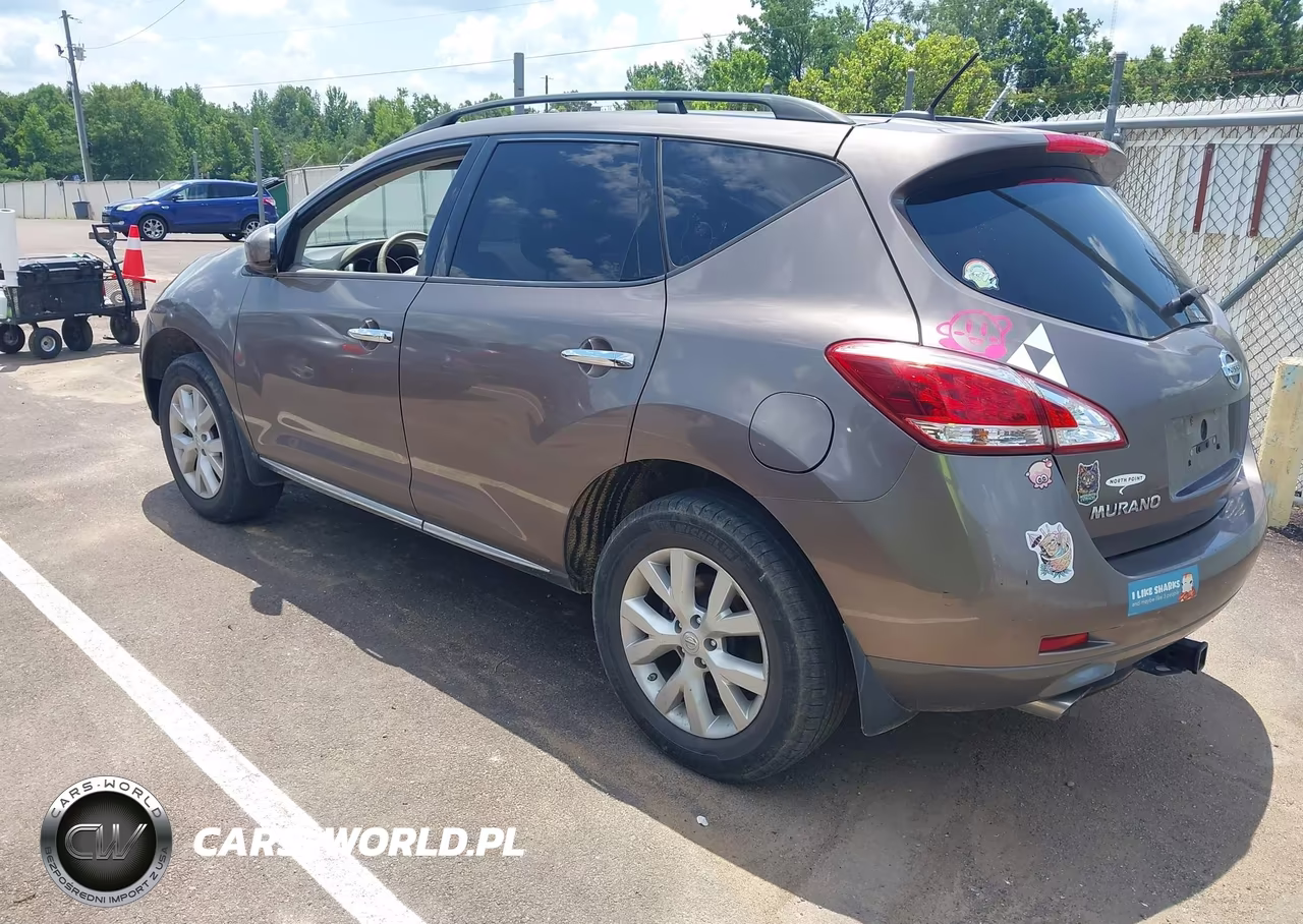 2014 Nissan Murano Sl VIN:JN8AZ1MU5EW421282 - 3