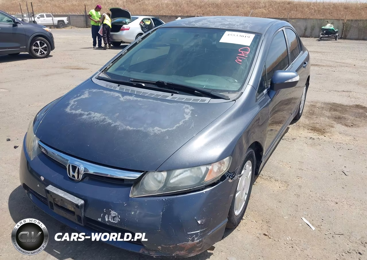 2007 Honda Civic Hybrid VIN:JHMFA36227S010026 - 2