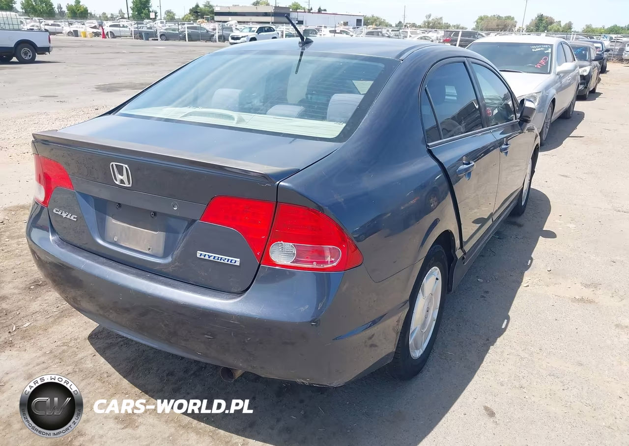 2007 Honda Civic Hybrid VIN:JHMFA36227S010026 - 4