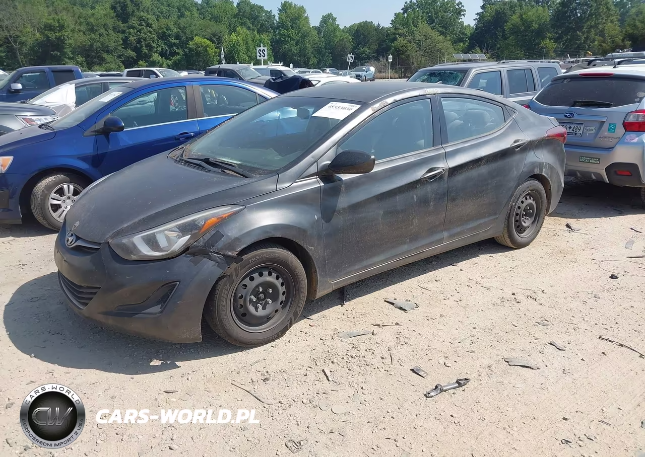 2016 Hyundai Elantra Se VIN:KMHDH4AE3GU604507 - 2