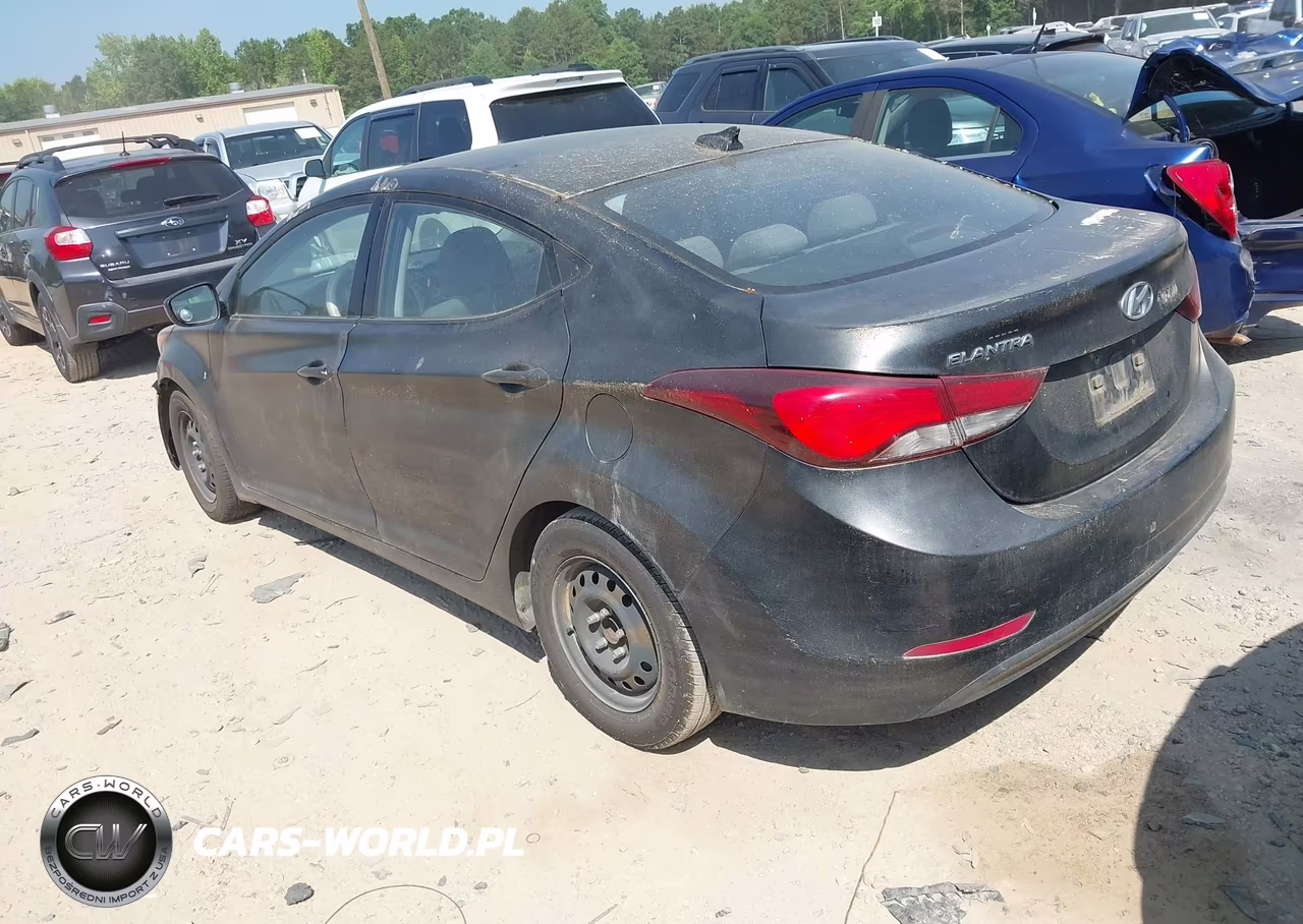 2016 Hyundai Elantra Se VIN:KMHDH4AE3GU604507 - 3