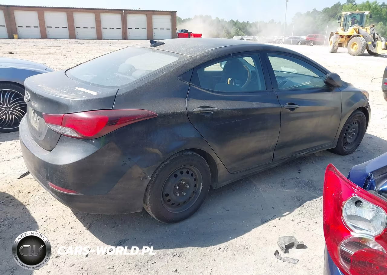 2016 Hyundai Elantra Se VIN:KMHDH4AE3GU604507 - 4