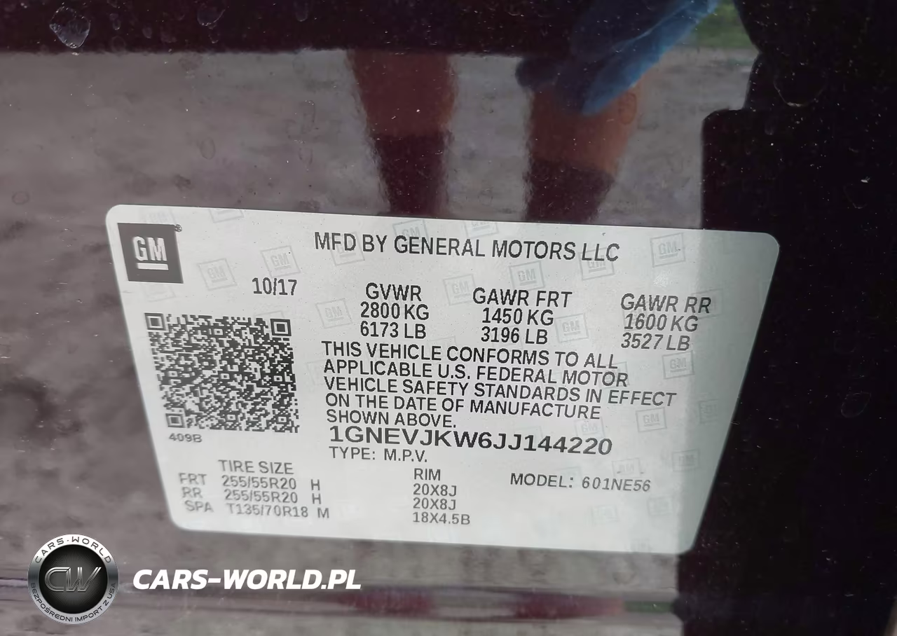 2018 Chevrolet Traverse Premier VIN:1GNEVJKW6JJ144220 - 9