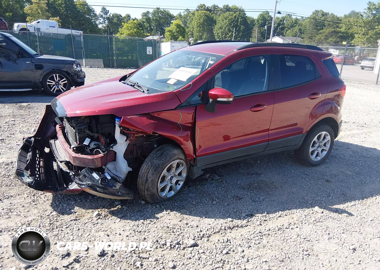2022 Ford Ecosport Se VIN:MAJ6S3GL1NC459880 - 2