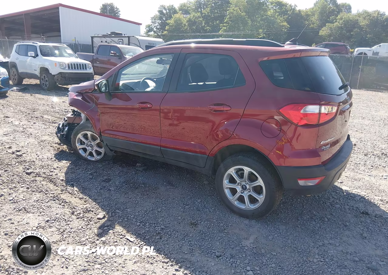 2022 Ford Ecosport Se VIN:MAJ6S3GL1NC459880 - 3