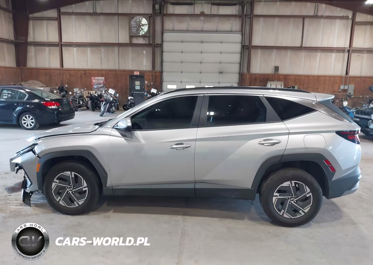 2025 Hyundai Tucson Hybrid Blue VIN:KM8JBDD10SU260107 - 14