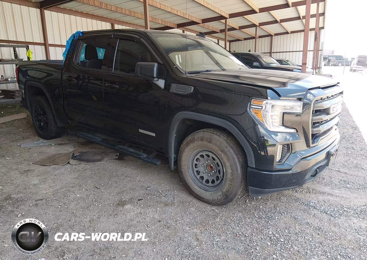 2021 GMC Sierra 1500 2Wd Short Box Elevation