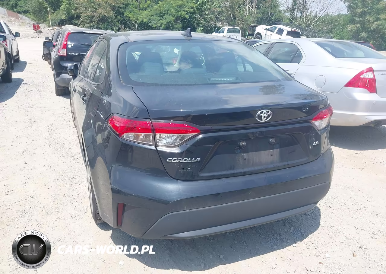 2021 Toyota Corolla Le VIN:5YFEPMAEXMP169277 - 3