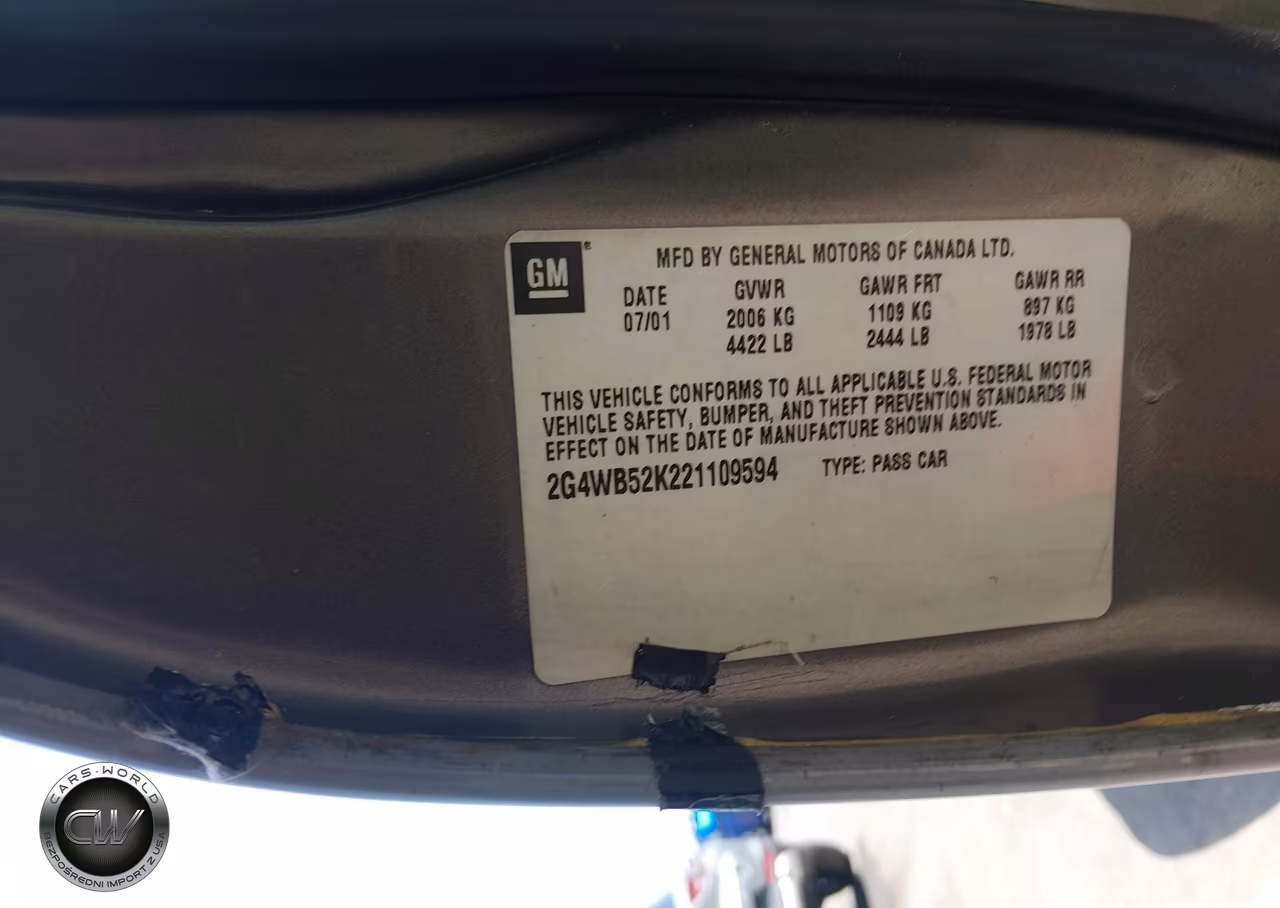 2002 Buick Regal Ls VIN:2G4WB52K221109594 - 9