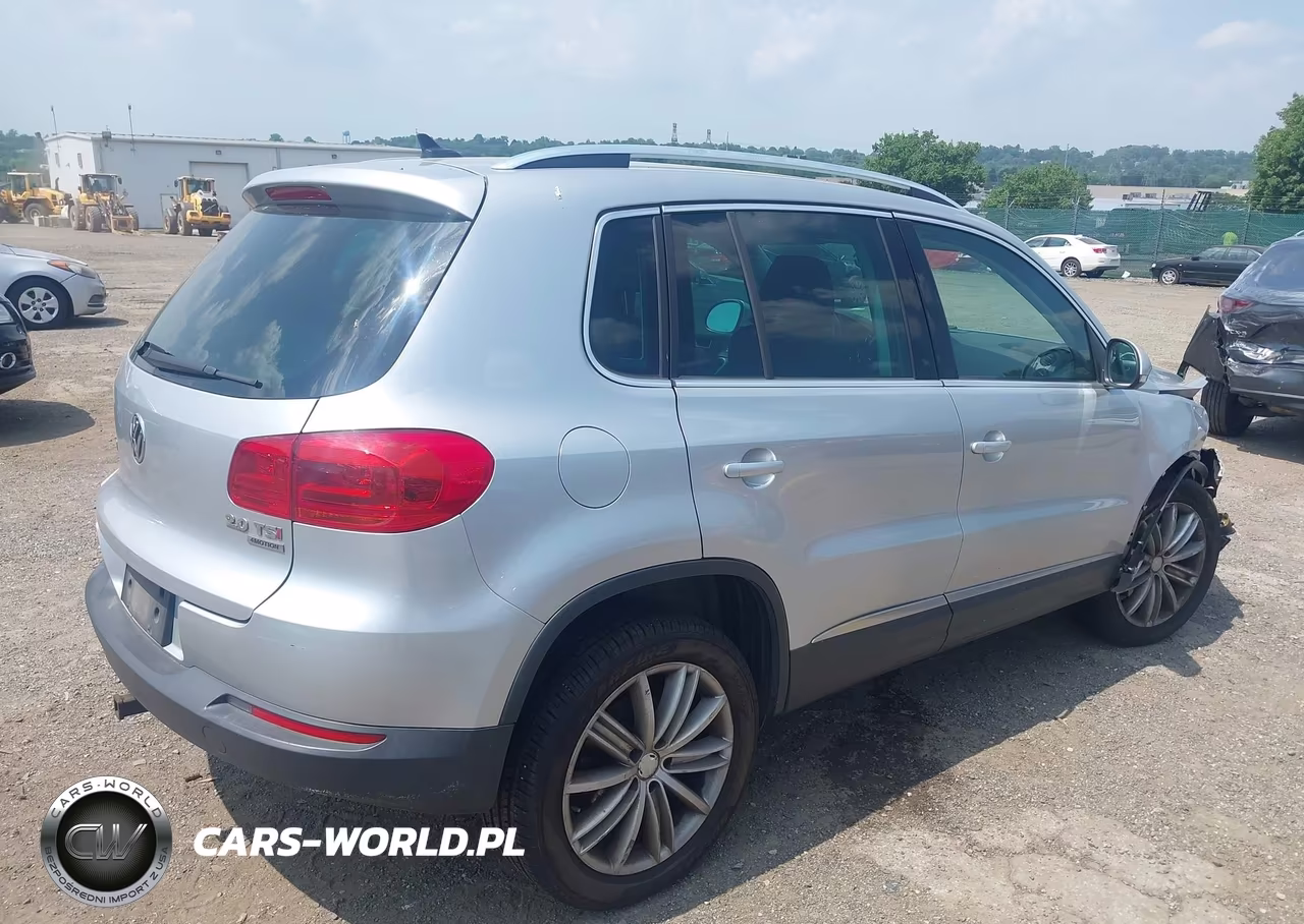 2014 Volkswagen Tiguan Se VIN:WVGBV3AX0EW573763 - 4