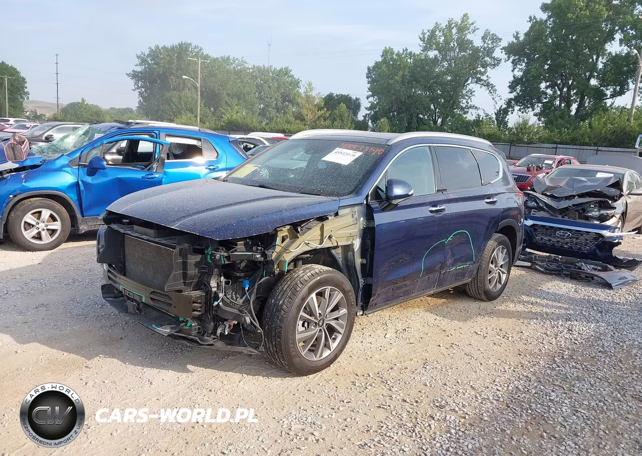 2020 Hyundai Santa Fe Sel VIN:5NMS3CAD2LH273397 - 2