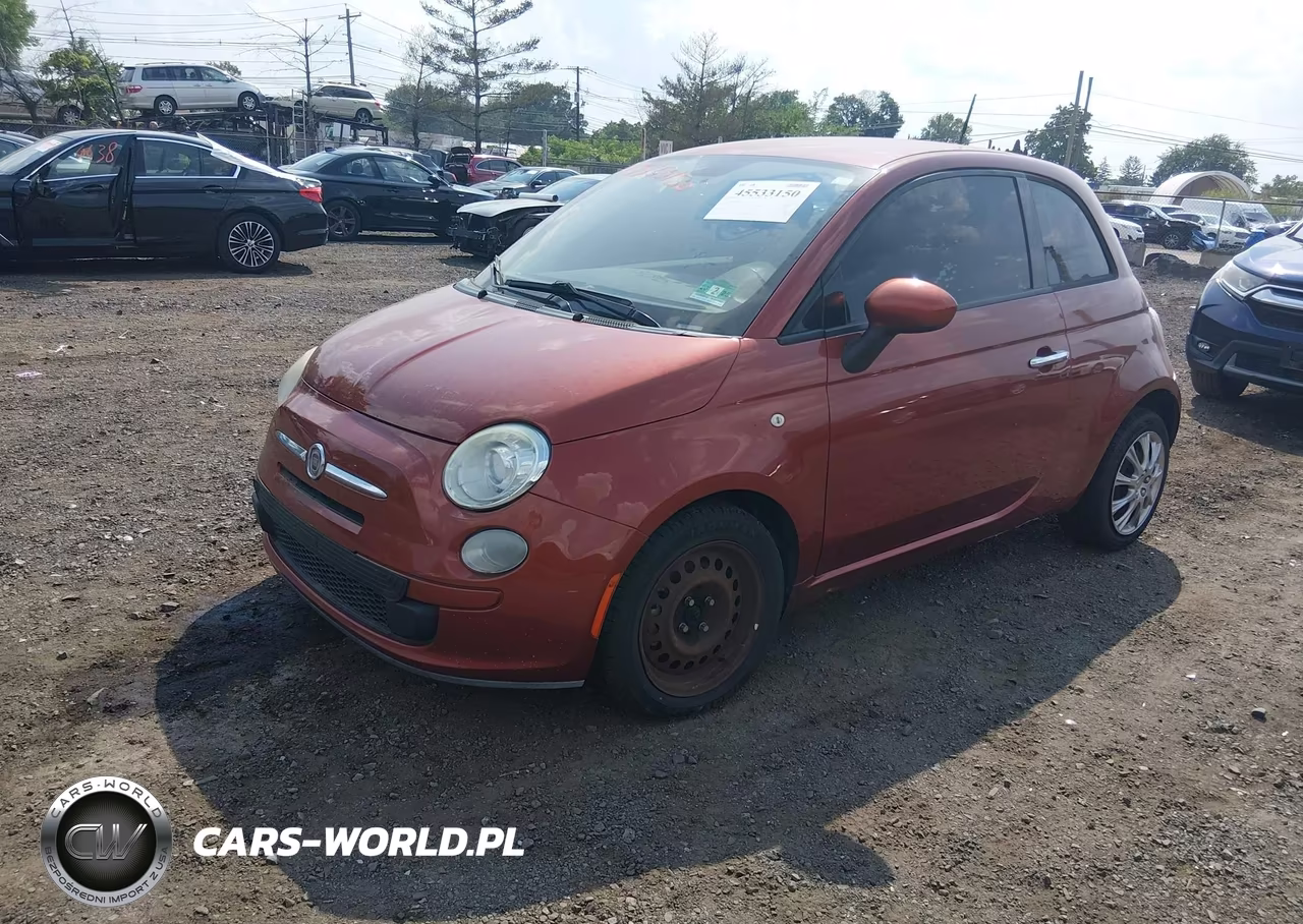 2014 Fiat 500 Pop VIN:3C3CFFAR4ET293332 - 2