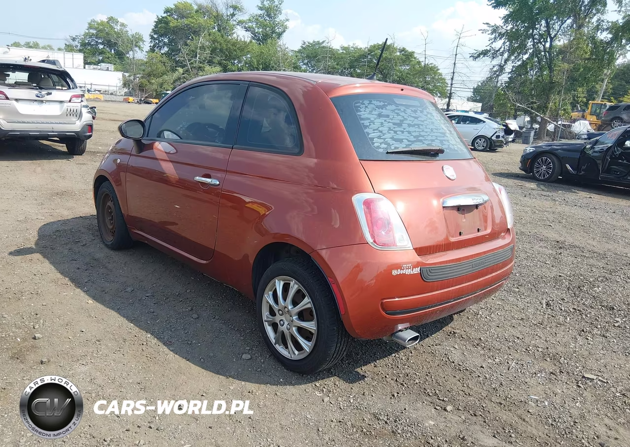 2014 Fiat 500 Pop VIN:3C3CFFAR4ET293332 - 3
