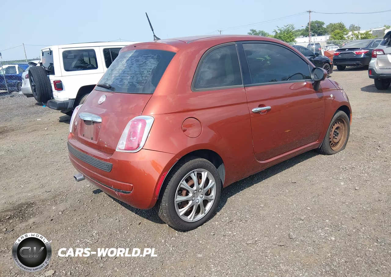2014 Fiat 500 Pop VIN:3C3CFFAR4ET293332 - 4
