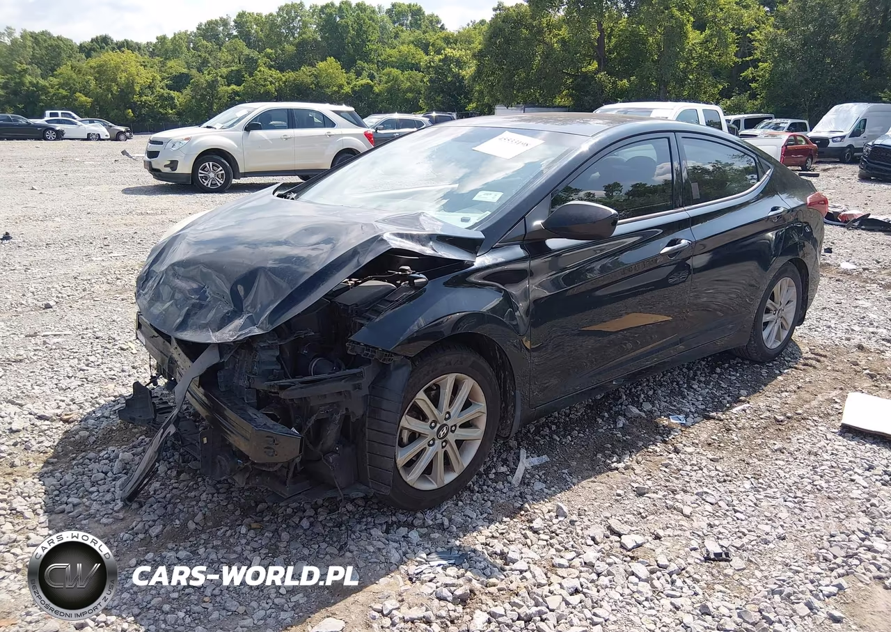 2016 Hyundai Elantra Se VIN:5NPDH4AE2GH780186 - 2