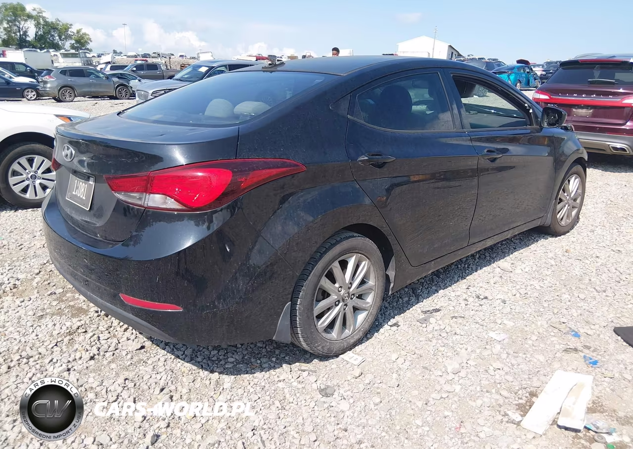2016 Hyundai Elantra Se VIN:5NPDH4AE2GH780186 - 4