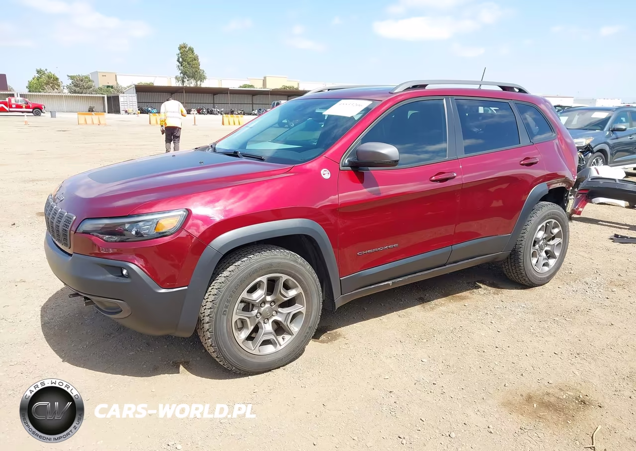 2021 Jeep Cherokee Trailhawk 4X4 VIN:1C4PJMBX9MD166965 - 2