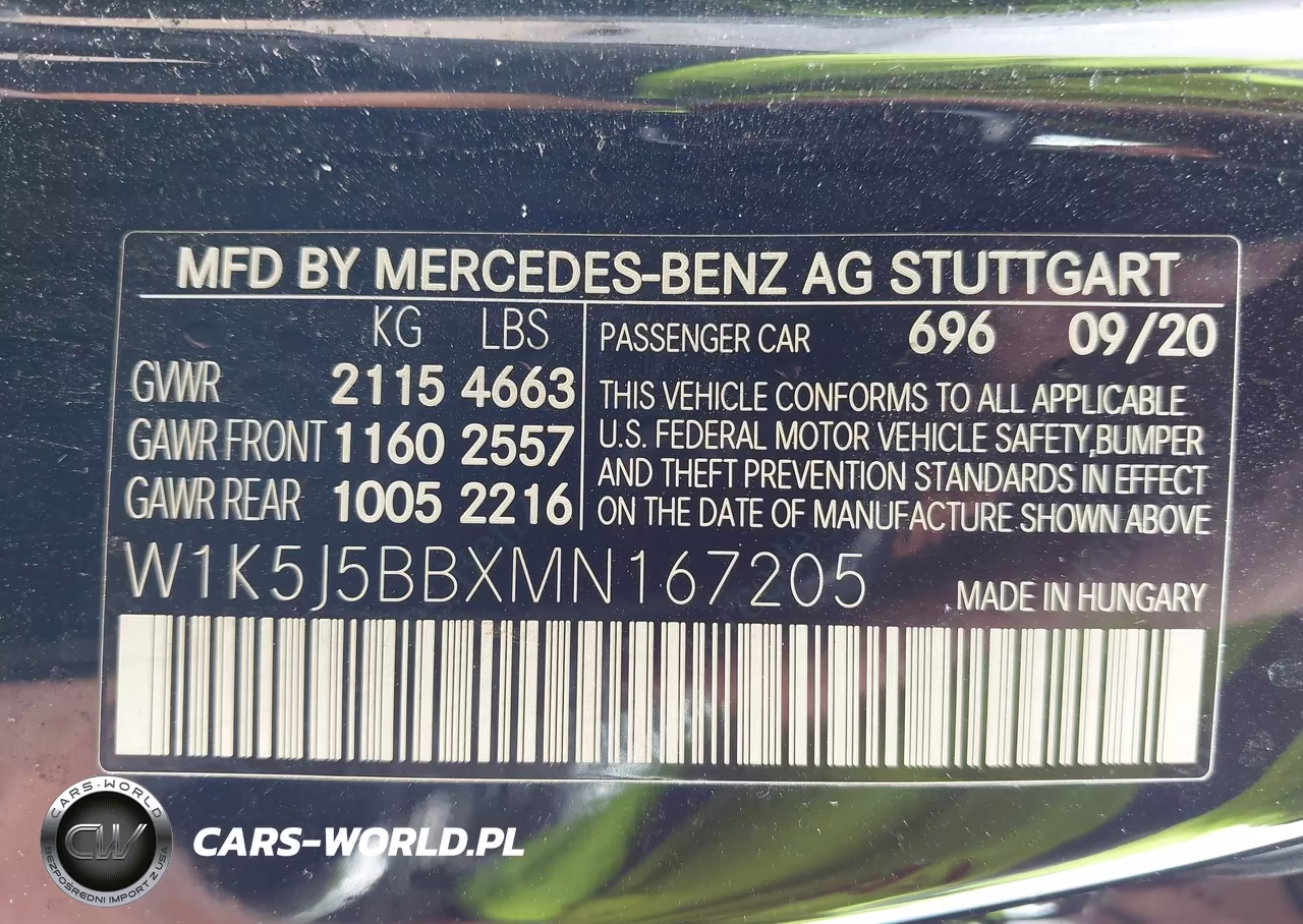 2021 Mercedes-Benz Amg Cla 35 4Matic VIN:W1K5J5BBXMN167205 - 9