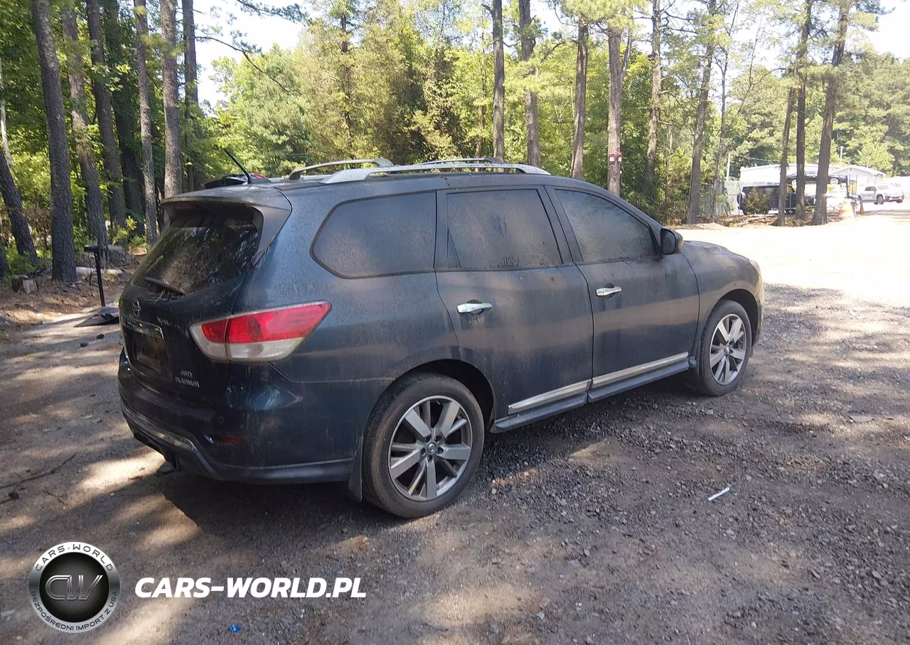 2013 Nissan Pathfinder Platinum VIN:5N1AR2MM9DC638797 - 4