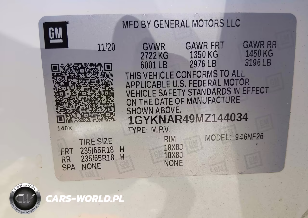 2021 Cadillac Xt5 Fwd Luxury VIN:1GYKNAR49MZ144034 - 9
