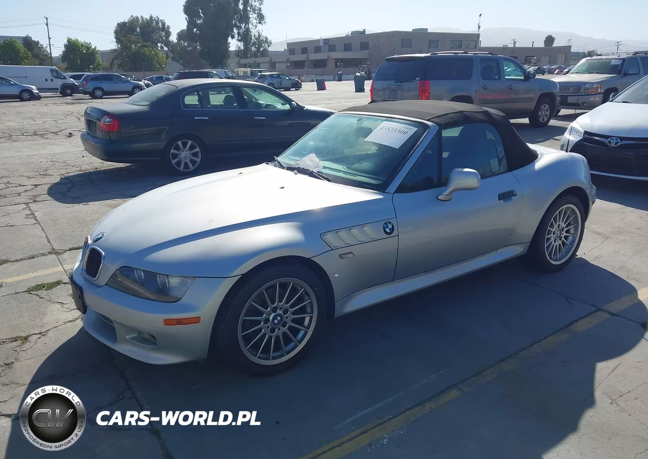 2001 BMW Z3 3.0I VIN:WBACN53461LL48618 - 2