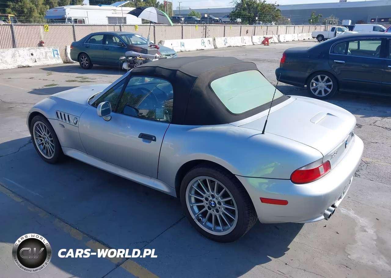 2001 BMW Z3 3.0I VIN:WBACN53461LL48618 - 3