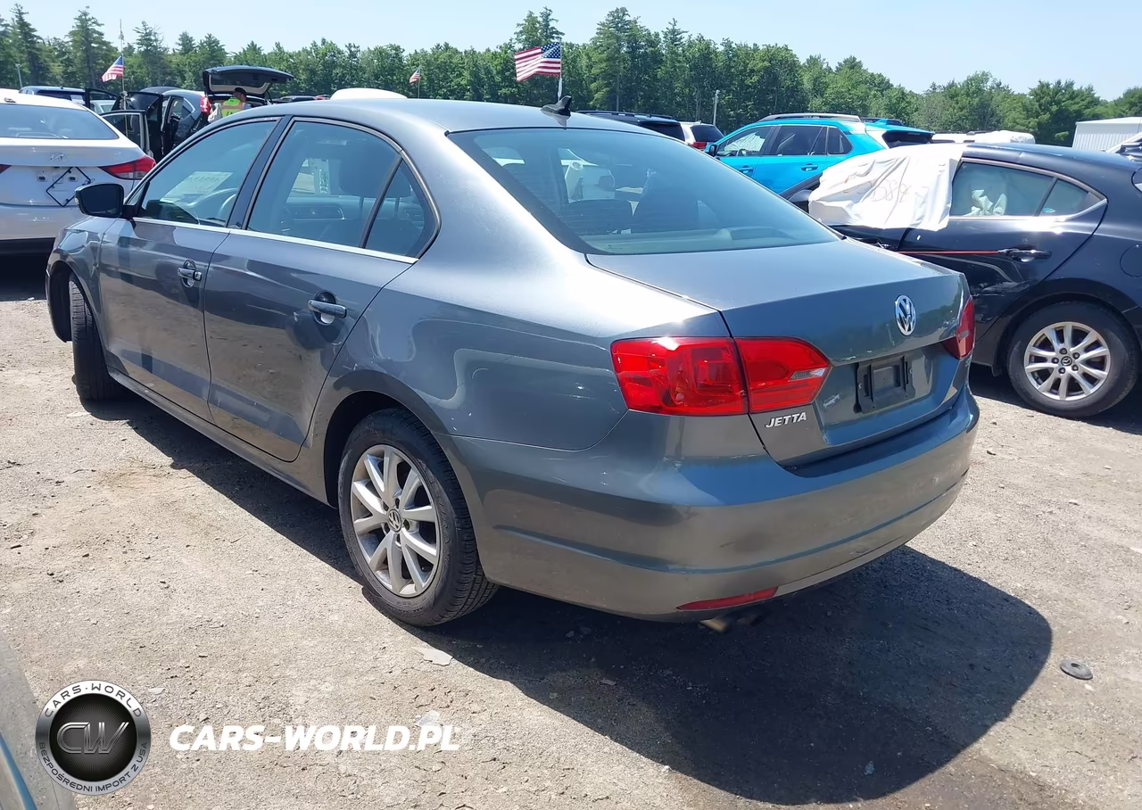 2014 Volkswagen Jetta 1.8T Se VIN:3VWD17AJ9EM326881 - 3