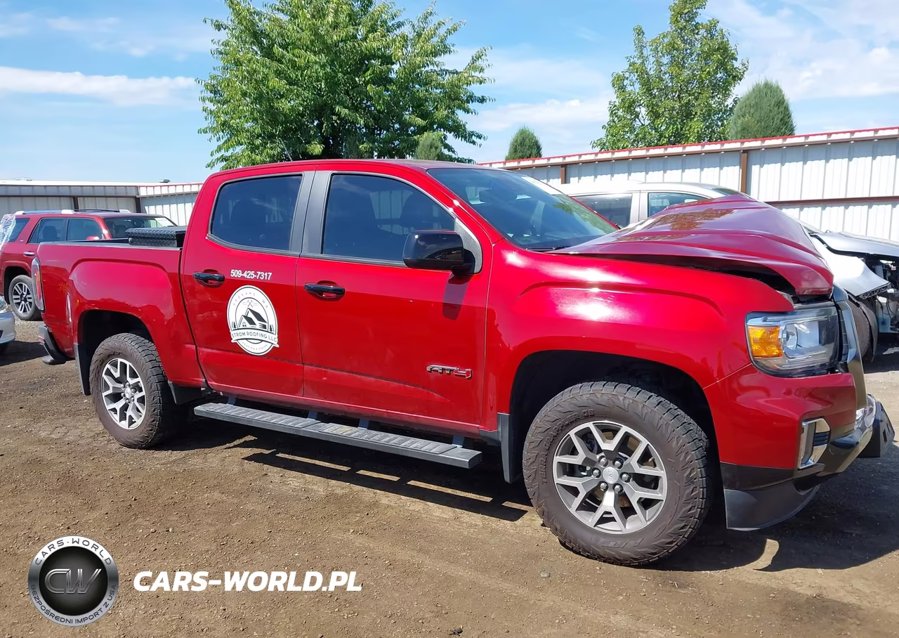 2021 GMC Canyon 4Wd Short Box At4 - Leather VIN:1GTG6FENXM1118397 - 13