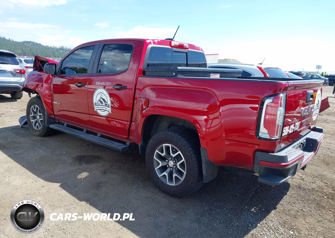 2021 GMC Canyon 4Wd Short Box At4 - Leather VIN:1GTG6FENXM1118397 - 3