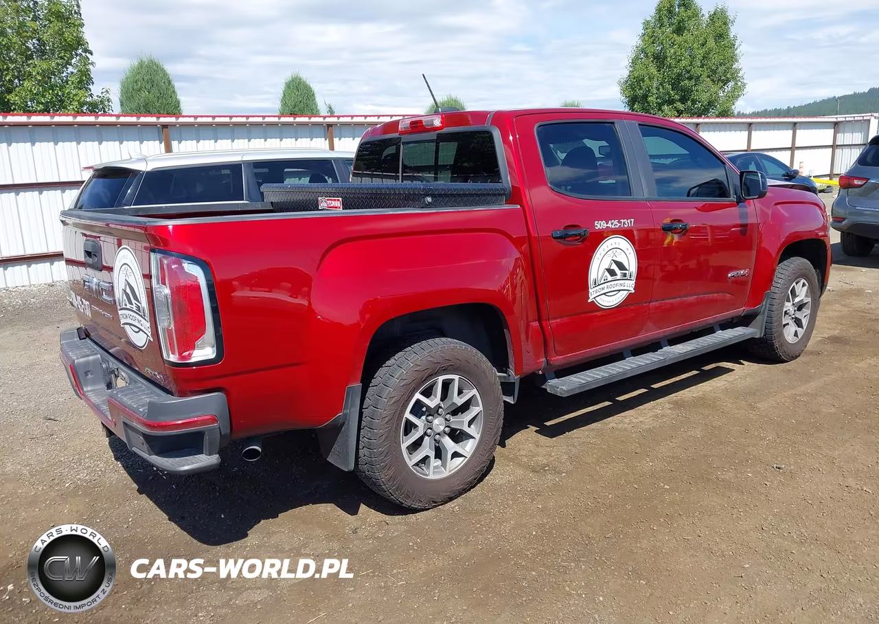2021 GMC Canyon 4Wd Short Box At4 - Leather VIN:1GTG6FENXM1118397 - 4