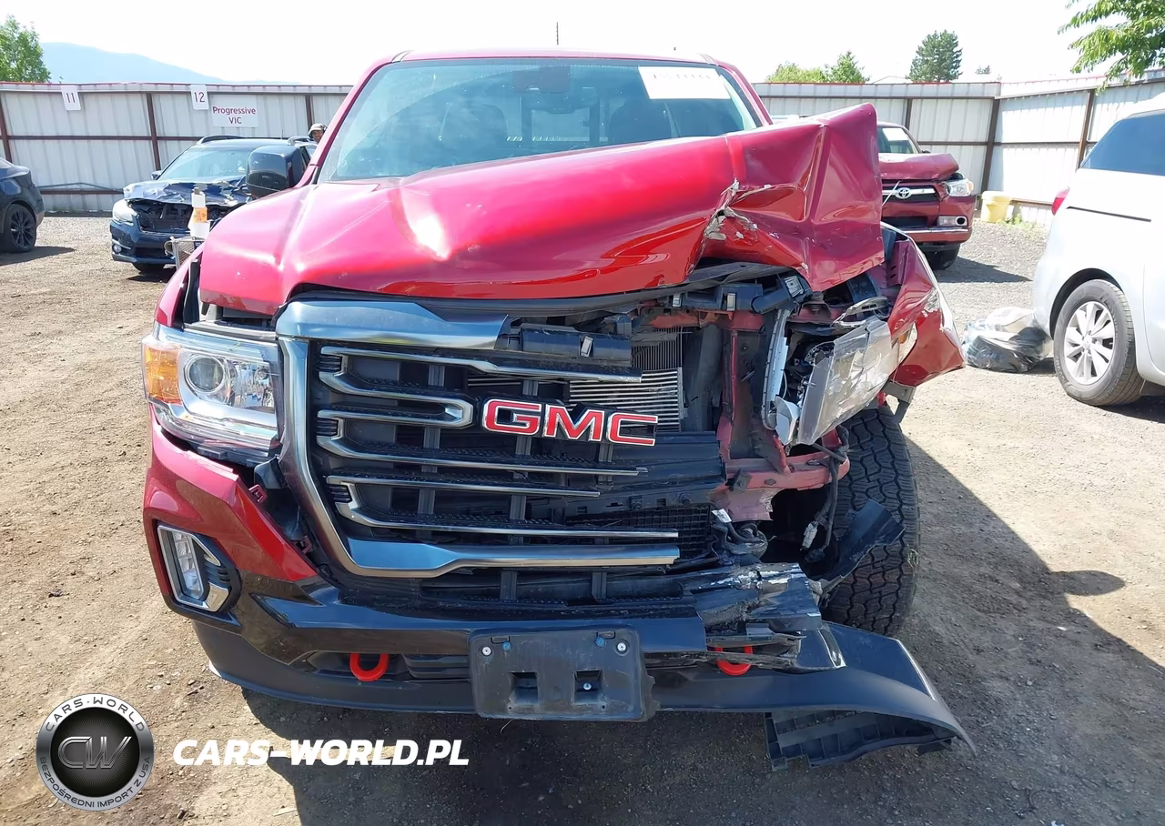 2021 GMC Canyon 4Wd Short Box At4 - Leather VIN:1GTG6FENXM1118397 - 6