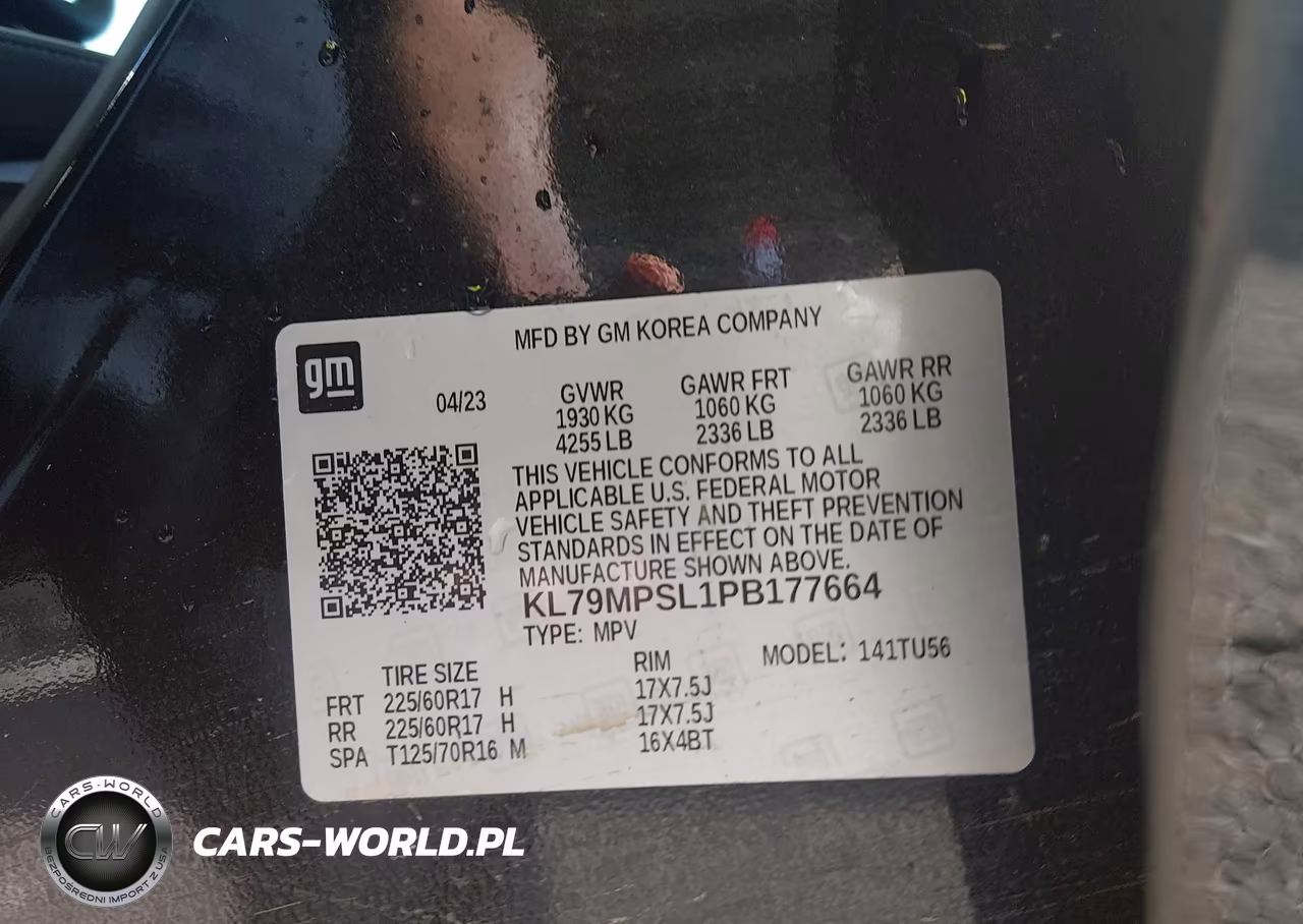 2023 Chevrolet Trailblazer Fwd Lt VIN:KL79MPSL1PB177664 - 9