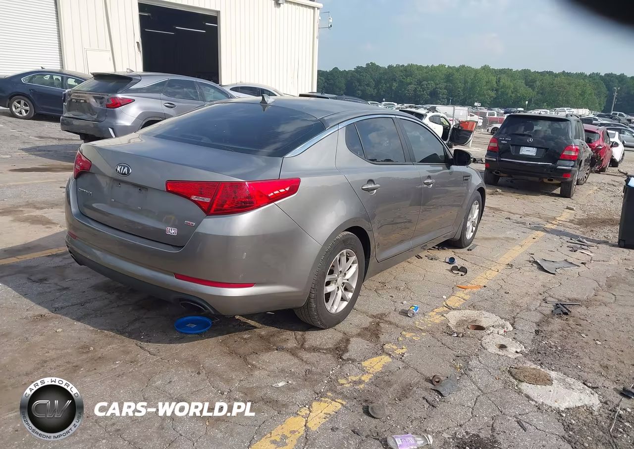 2013 Kia Optima Lx VIN:5XXGM4A7XDG203780 - 4
