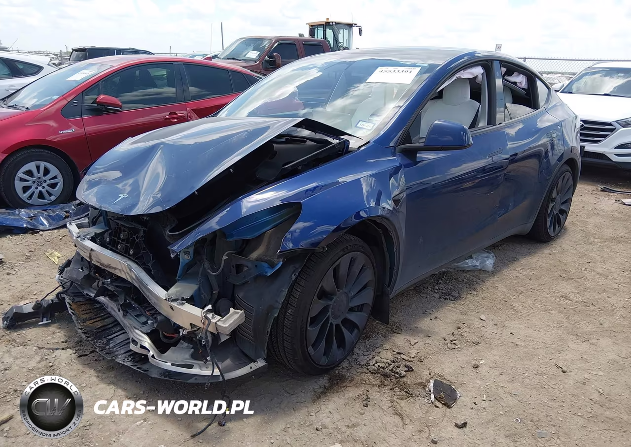 2022 Tesla Model Y Performance Dual Motor All-Wheel Drive VIN:7SAYGDEF7NF529914 - 2