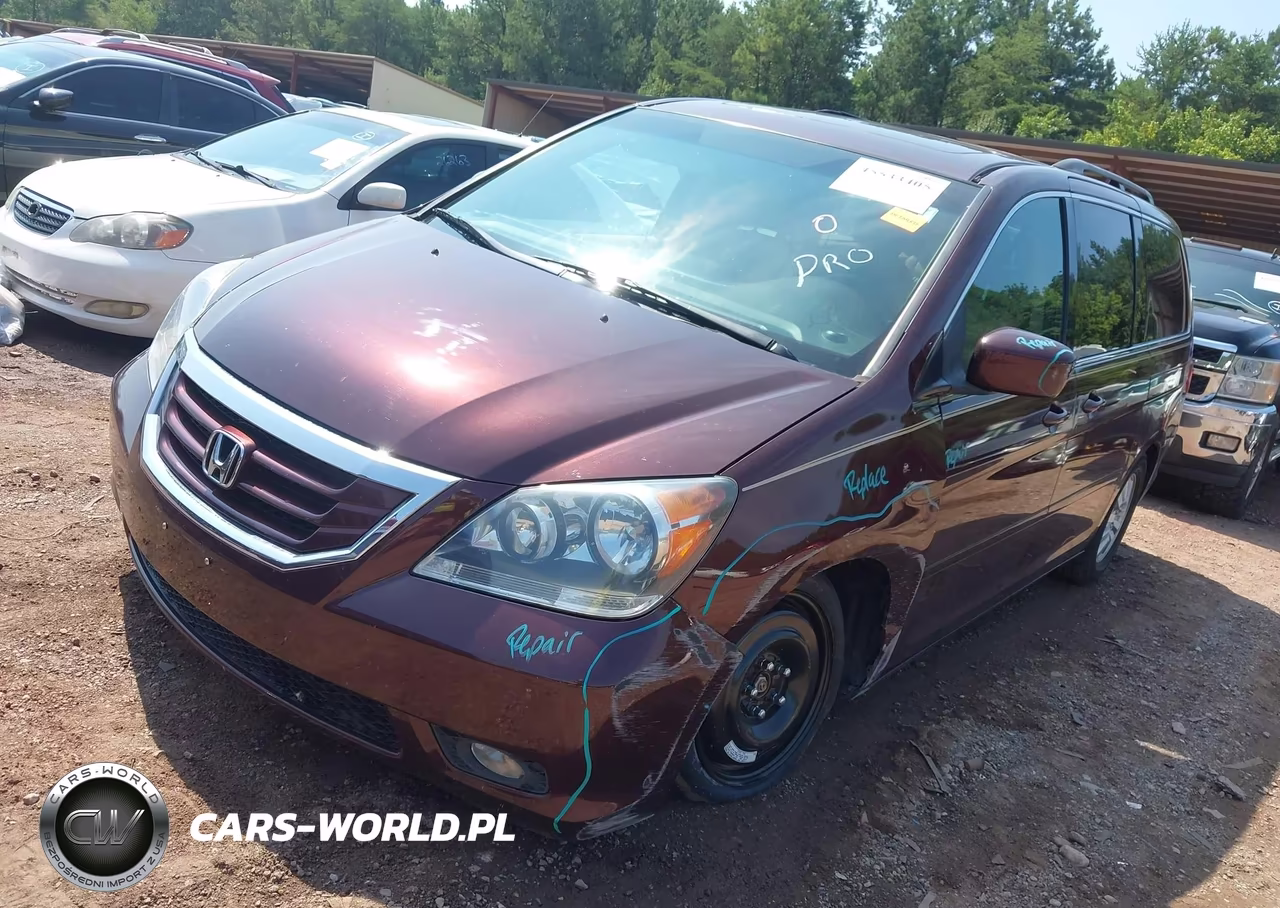 2010 Honda Odyssey Ex-L VIN:5FNRL3H77AB092048 - 2