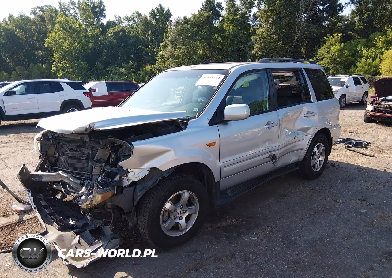 2008 Honda Pilot Se VIN:5FNYF28338B012801 - 2