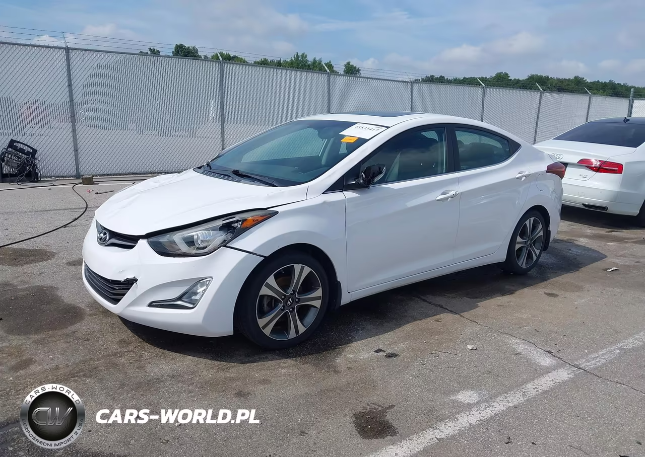 2015 Hyundai Elantra Sport VIN:KMHDH4AH1FU282636 - 2