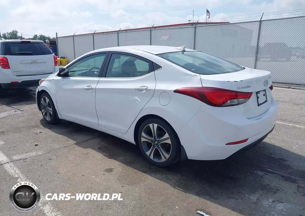 2015 Hyundai Elantra Sport VIN:KMHDH4AH1FU282636 - 3