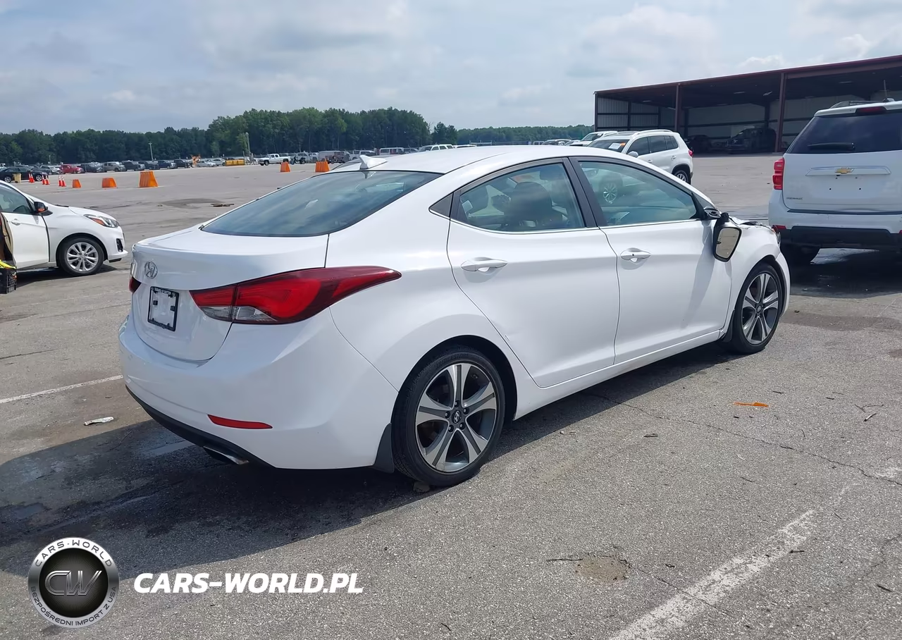 2015 Hyundai Elantra Sport VIN:KMHDH4AH1FU282636 - 4