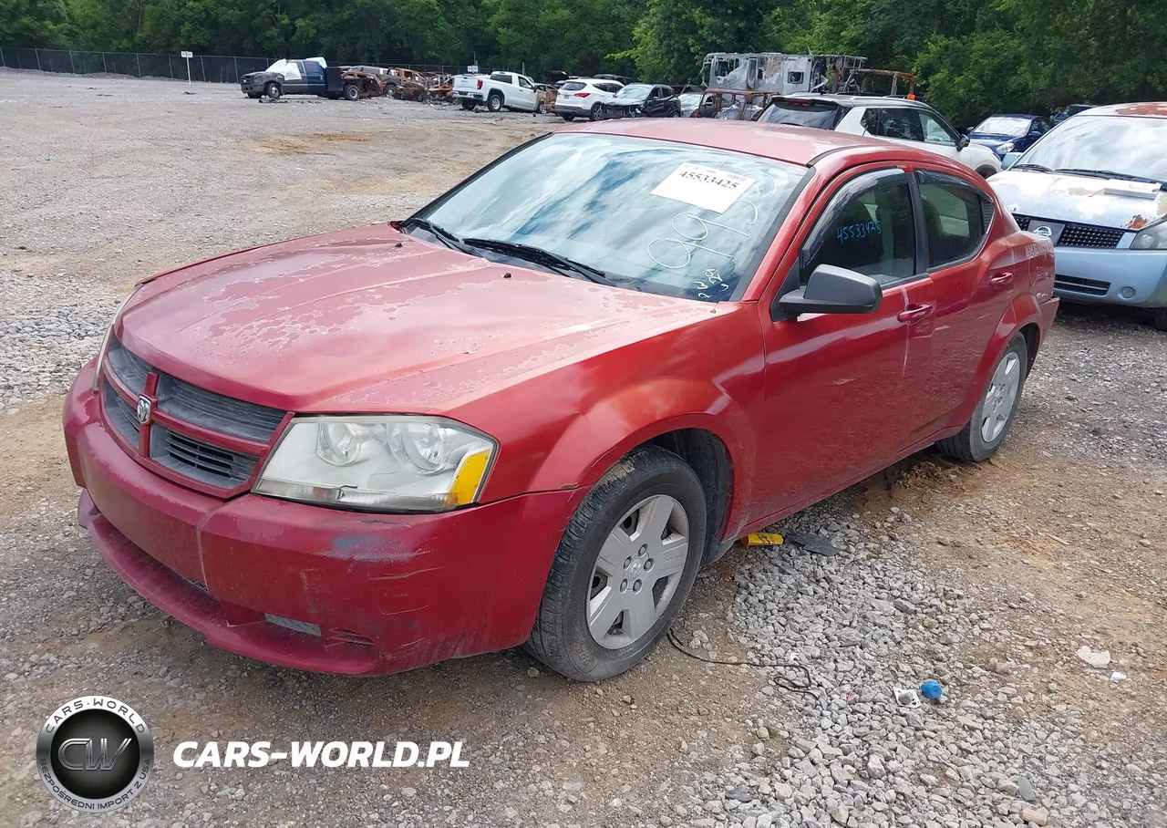 2008 Dodge Avenger Se VIN:1B3LC46K68N109955 - 2