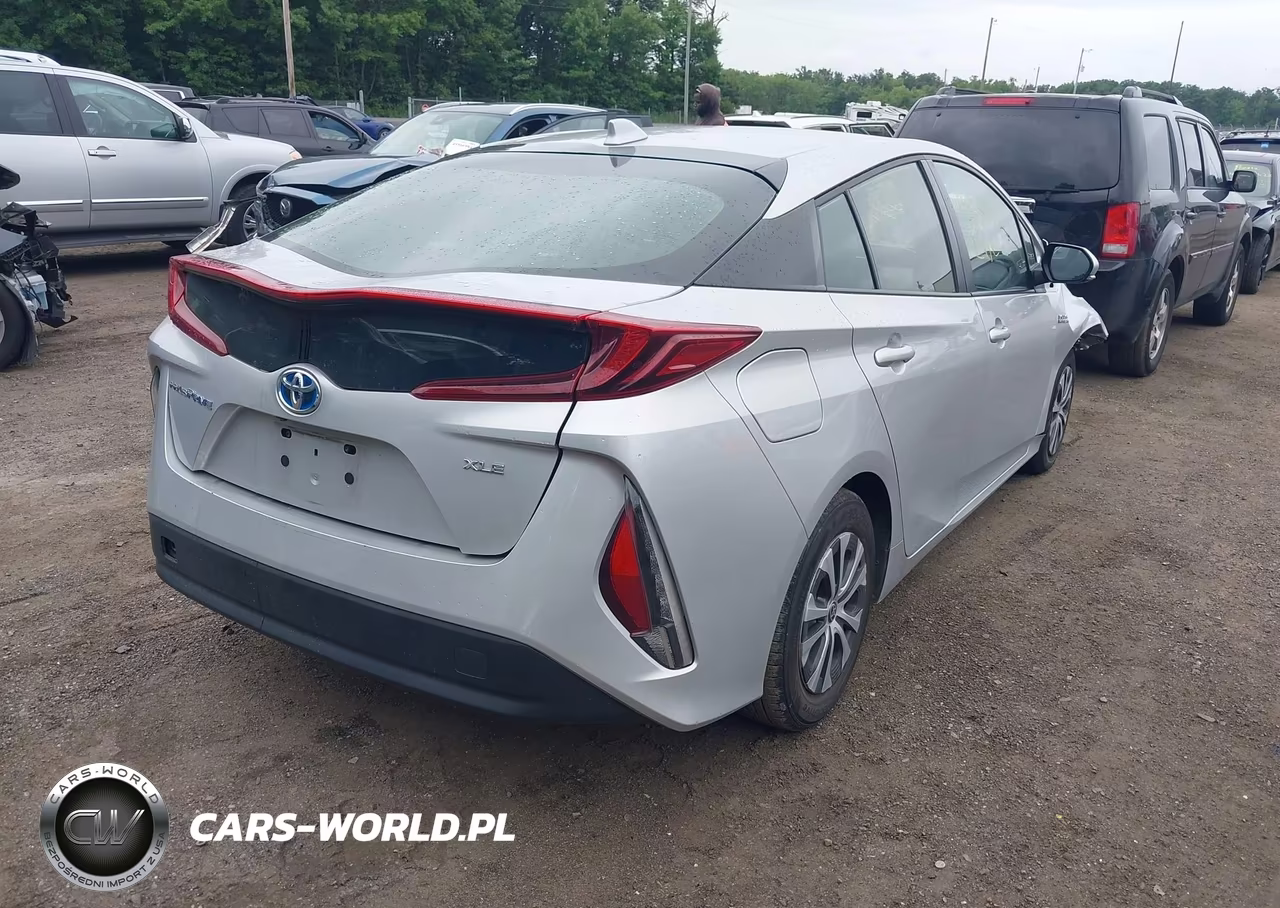 2022 Toyota Prius Prime Xle VIN:JTDKAMFP7N3202695 - 4