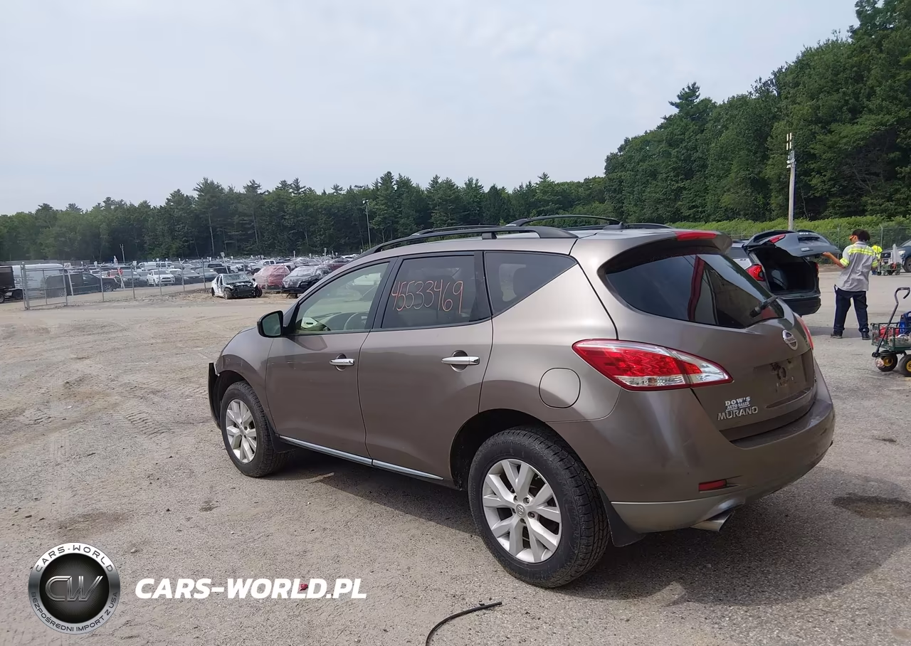 2012 Nissan Murano Sl VIN:JN8AZ1MW2CW232510 - 3