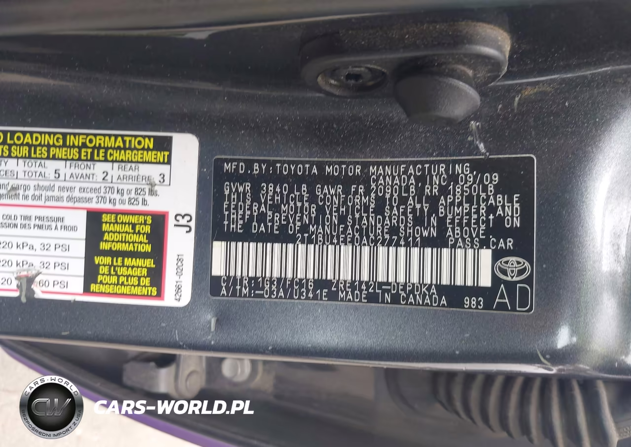 2010 Toyota Corolla Le VIN:2T1BU4EE0AC277411 - 9