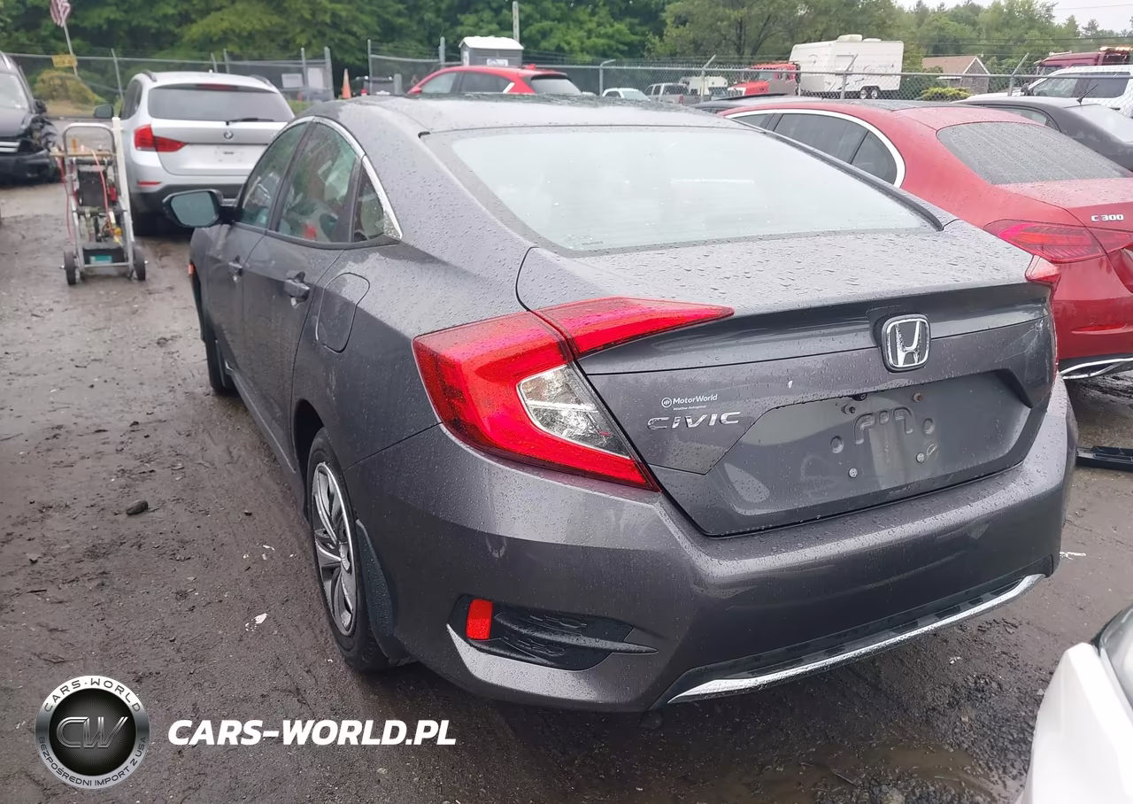 2019 Honda Civic Lx VIN:2HGFC2F69KH579353 - 3