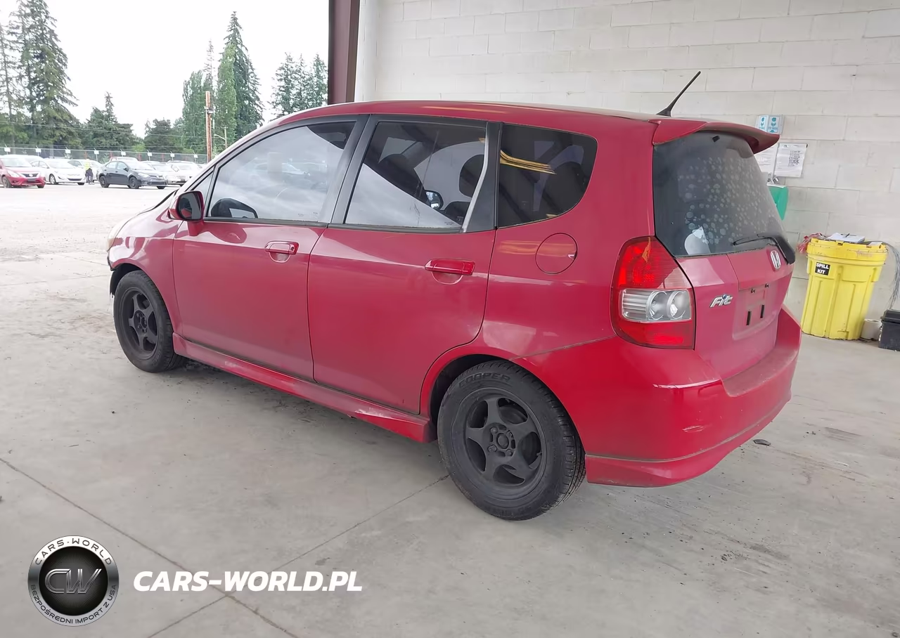 2008 Honda Fit Sport VIN:JHMGD38648S015645 - 3