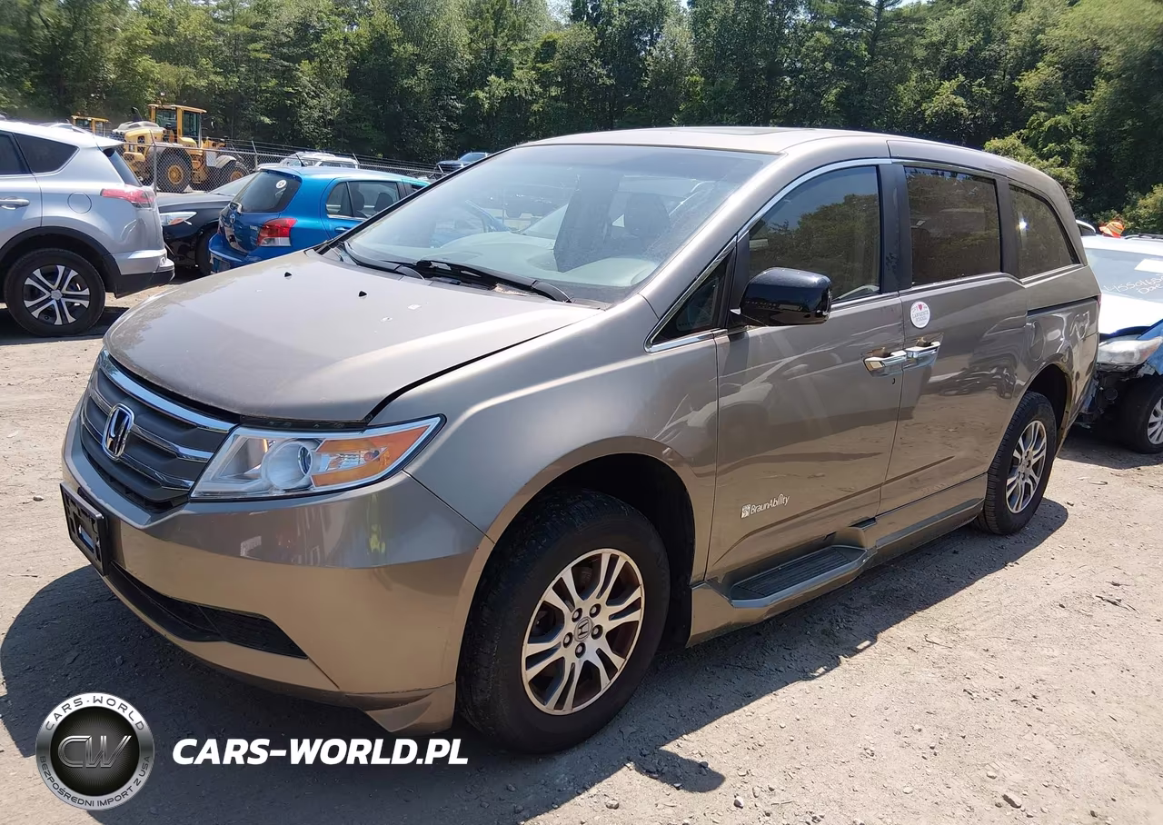 2011 Honda Odyssey Ex-L VIN:5FNRL5H64BB102491 - 2